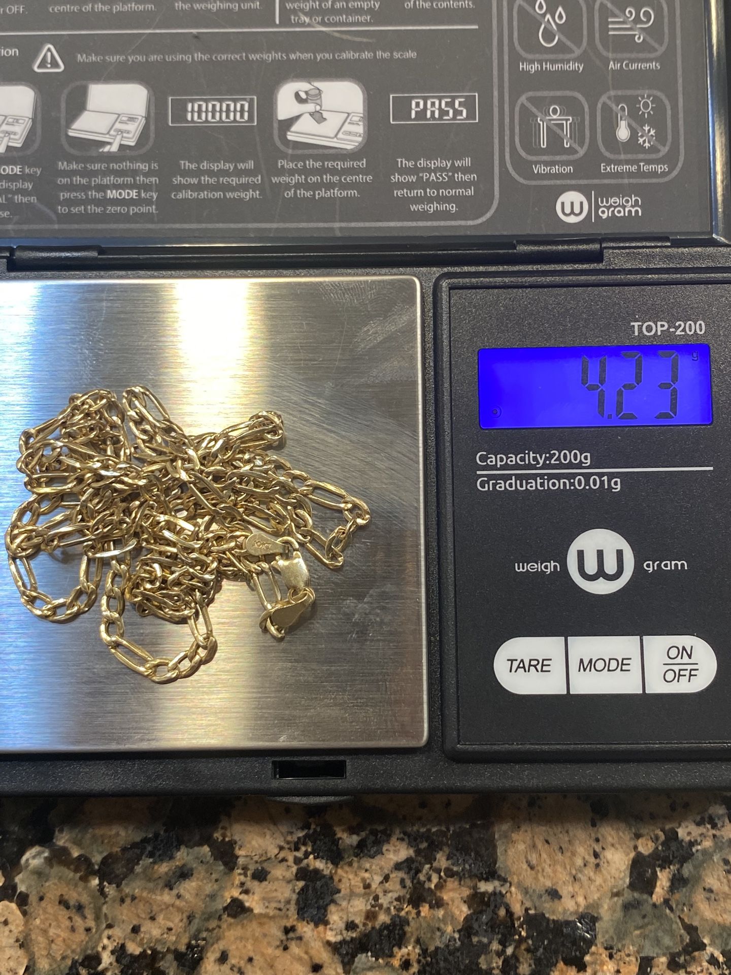 10k Gold Franco Chain