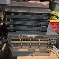 Cisco Equipment Routers And Switches 