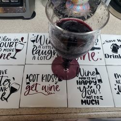 Wine Coasters New ❤️ $10 EACH