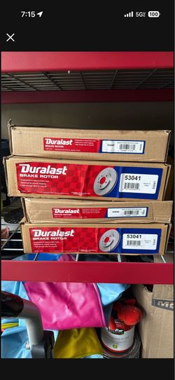 Brake rotors jeep jk 2016 new