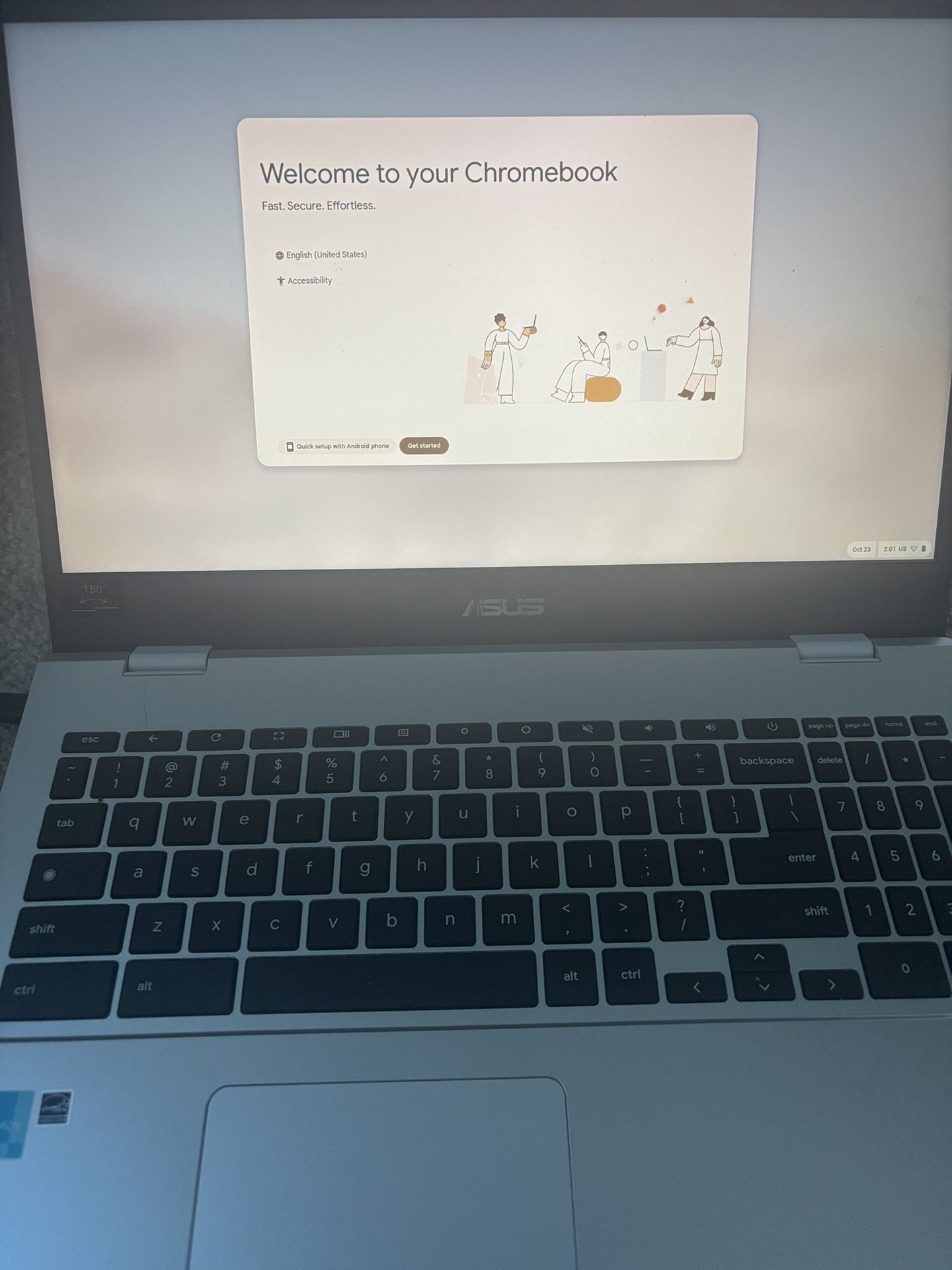 ASUS Chromebook CX1500CKA 15.6” FHD Intel N4500 4GB 64GB New