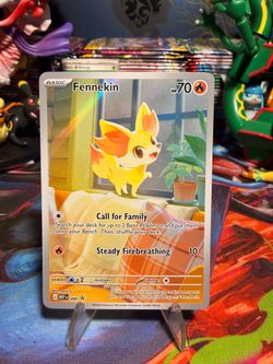 Pokemon: Chais Rising Promo card - Fennekin 080