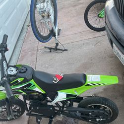 Green 50cc Dirt Bike