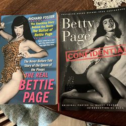 2 Bette Page books