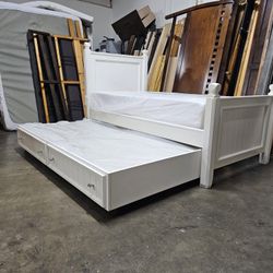 Twin Trundle Bed And Mattress 