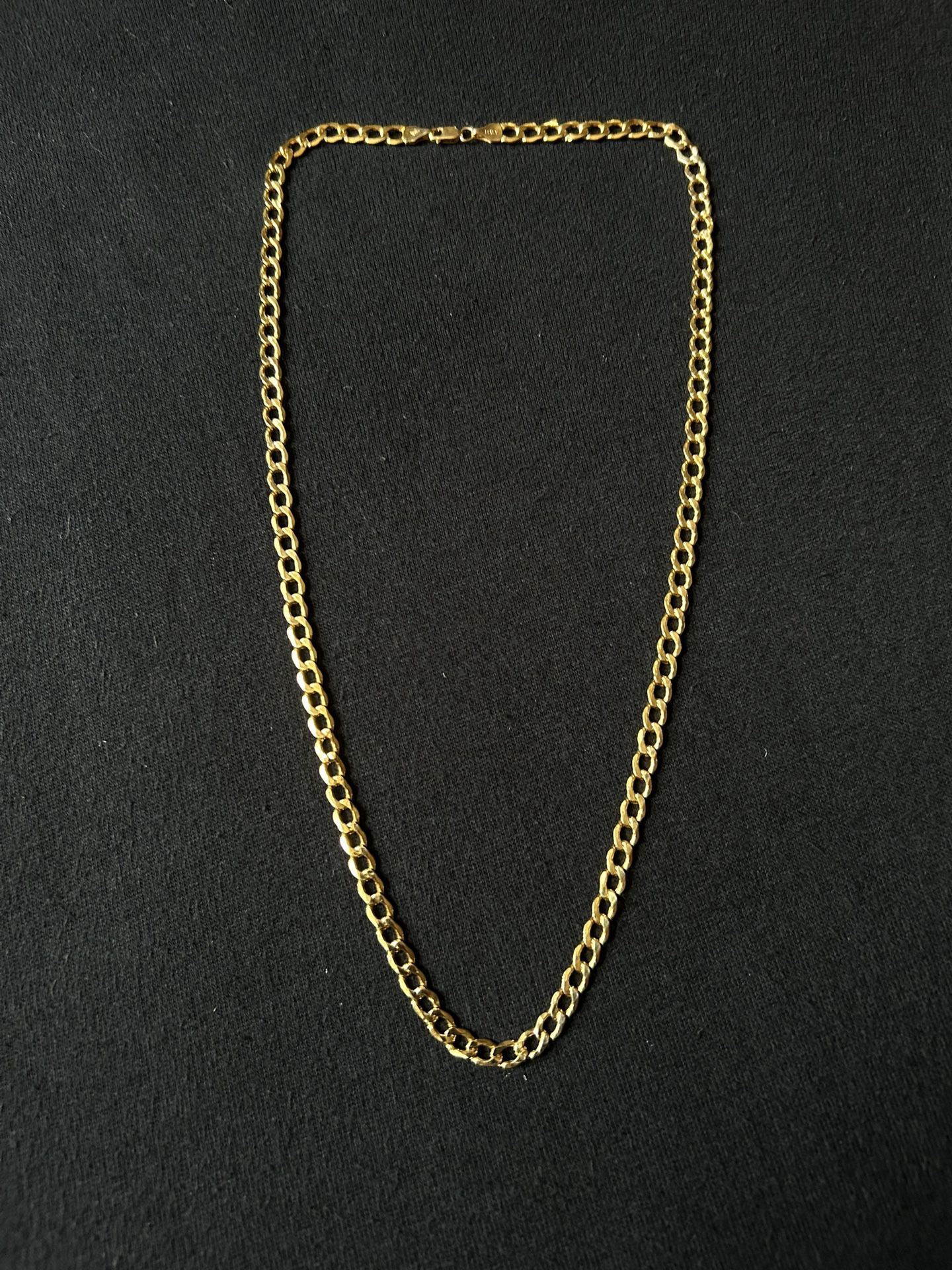 14K Gold Cuban Link Chain