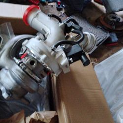 Vw Turbocharger And Intake 
