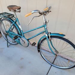 Japanese Lyon Ladies 26" Wheel Vintage Cruiser Rod Brake Bicycle