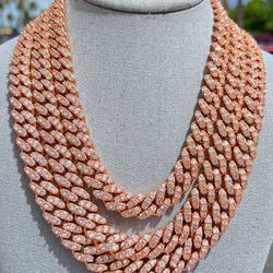 12mm 1 Row Cuban Chain