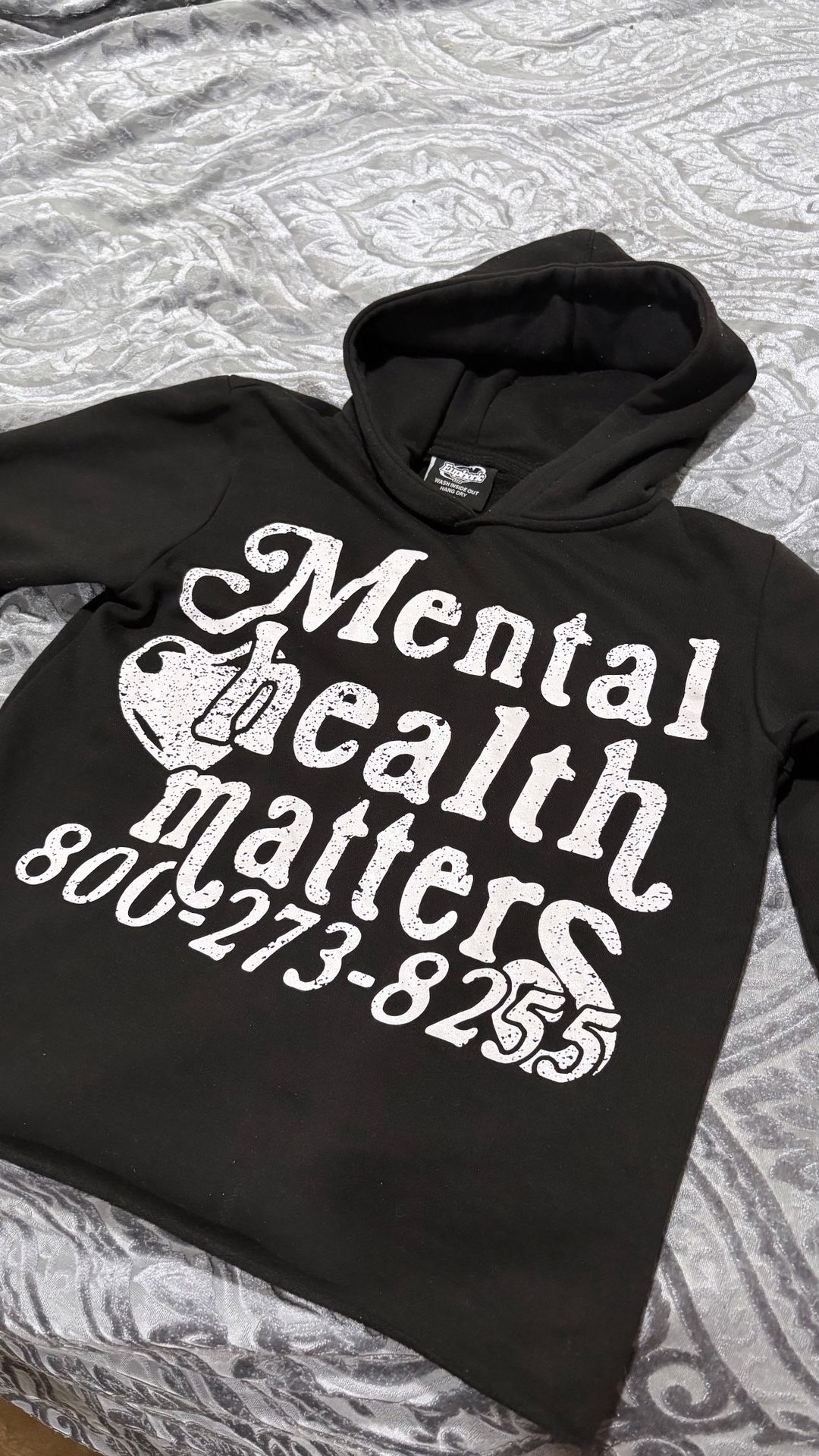 Euphoric Black Mental Health Matters Hoodie