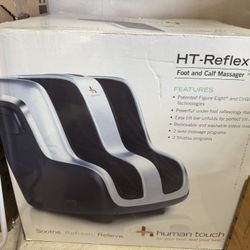 HUMAN TOUCH Shiatsu HT-Reflex 4 Foot And Calf Massager ... The HT Reflex 4 (Human Touch Reflex4) is a popular electric foot and calf massager known fo