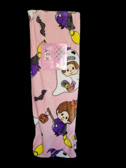 Monchhichi Halloween Throw 50x70in