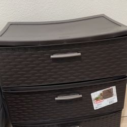 Sterilite 3 Drawer Wide Weave Tower 
