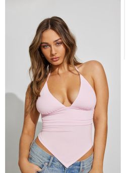 garage halter top