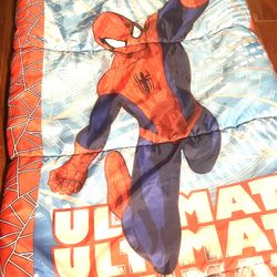 Spider-Man Sleeping Bag $15