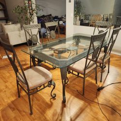 dining table and chairs 