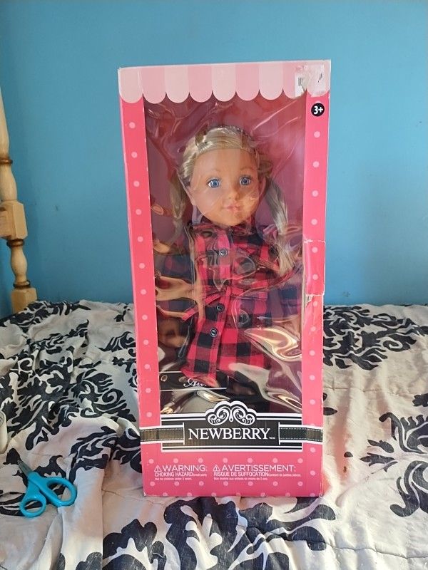 Brand New Newberry Doll 18 Inch Very Rare