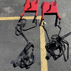 Sled Set Of Two With Harness.