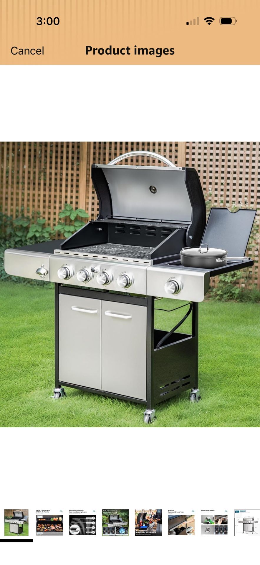 New Barbecue BBQ Grill In Box