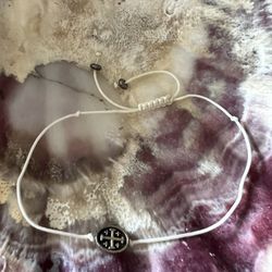 Adjustable White Bracelet 