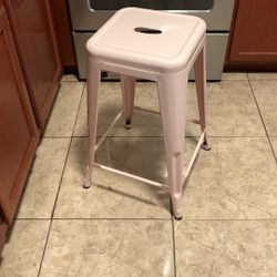 Pink Chair Stool