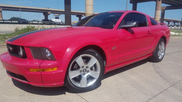 2006 Ford Mustang Gt Red Leather For In Dallas Tx Offerup