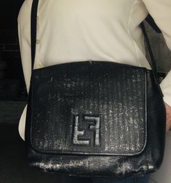 Fendi Vintage Black Crossbody Bag 