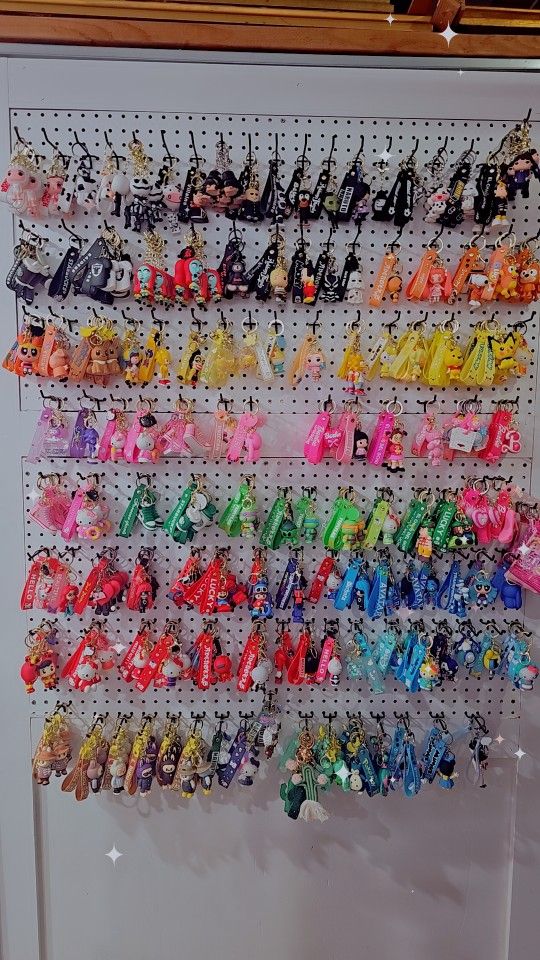 Different Character Keychains