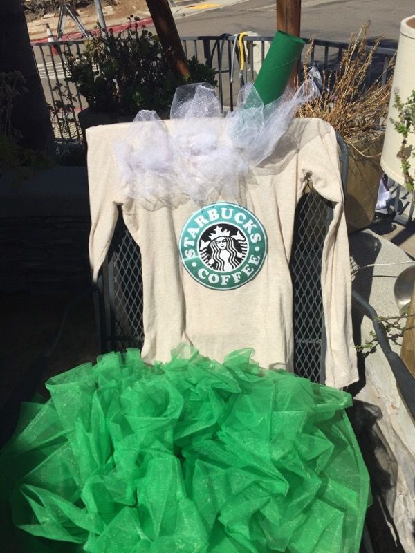 Starbucks latte costume