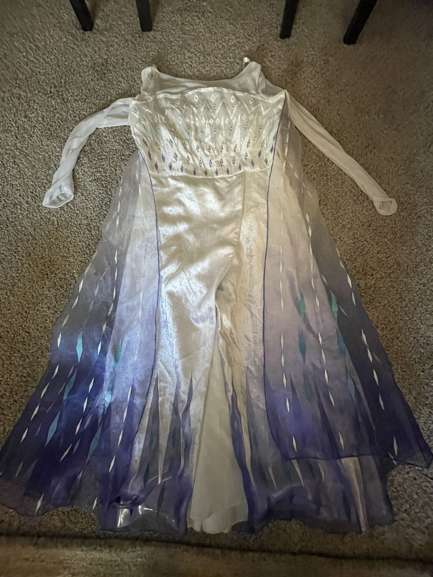 Elsa Frozen Dress Size 9/10