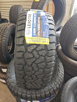 New set of tires 275 55 20 lion xt