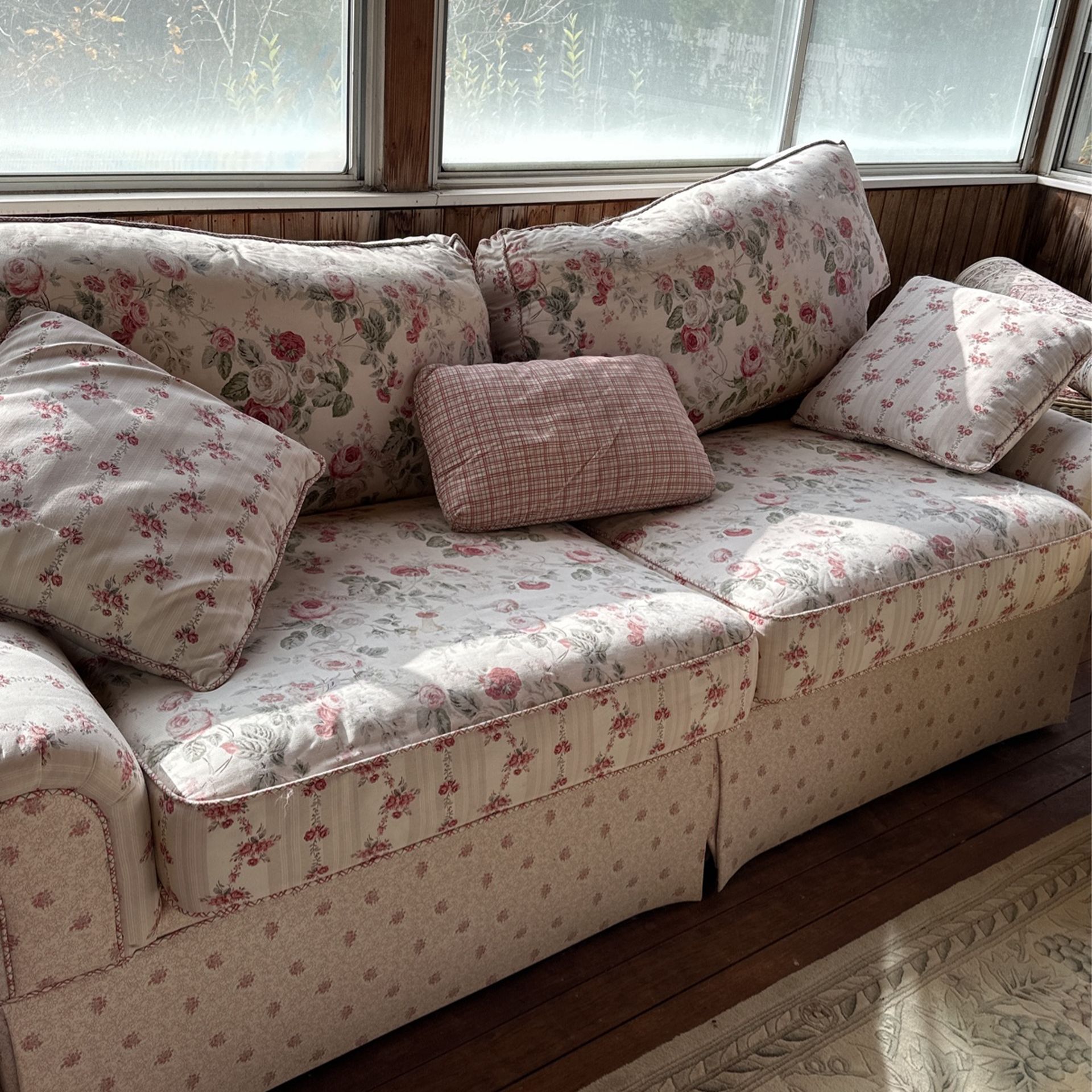 Floral Couch