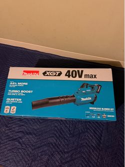 Makita XGT 40V Max Brushless Blower Kit