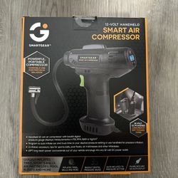 Smart air compressor 12 handheld, 12v outlet