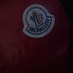 Moncler Red Maya Down Jacket 