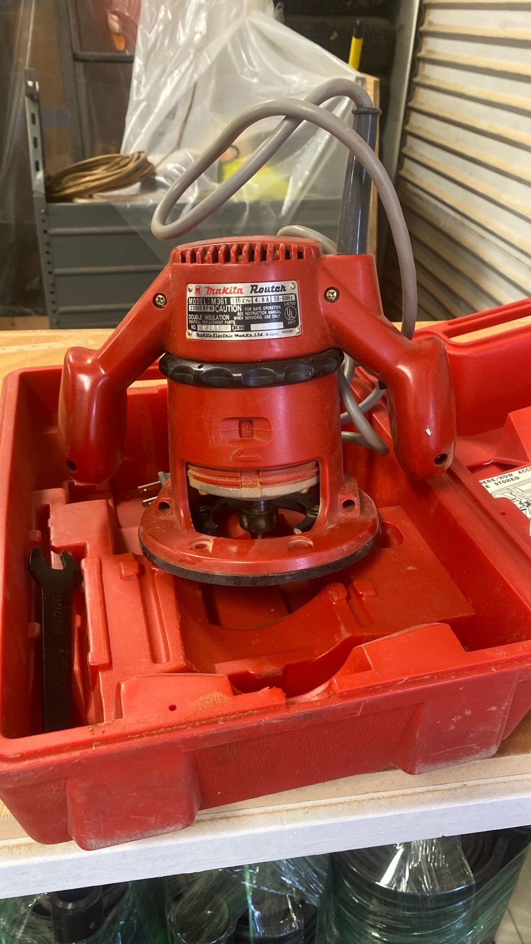 Makita router/corded