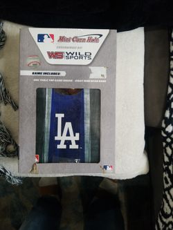 LA DODGERS MINI CORNHOLE WILD SPORTS