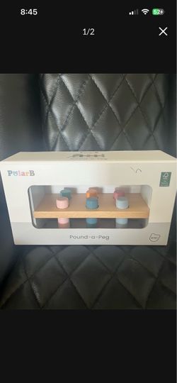 PolarB Pound-a-Peg Wooden Toddler Toy
