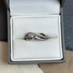 925 Sterling Silver Cubic Zirconia CZ Ring 