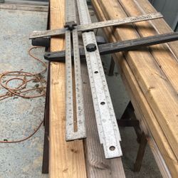 Craftsman 4 foot adjustable squares $15 each heavy duty man in the USA