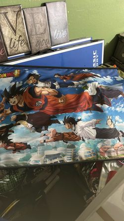 Dragon ball z flags