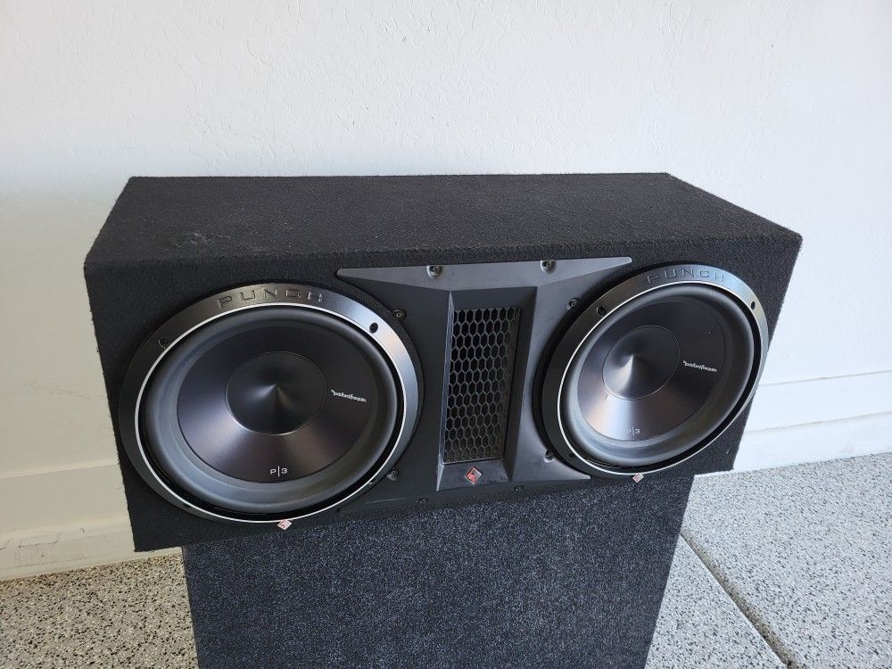Rockford Fosgate P3 12" Subwoofers