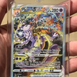 Mewtwo Vstar Crown Zenith 