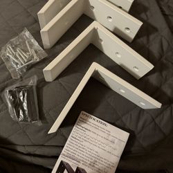 L shape countertop & Shelves bracket design- New 