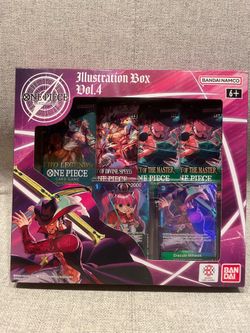 One Piece Illustration Box Vol 4 Sealed Mihawk Two Legends
