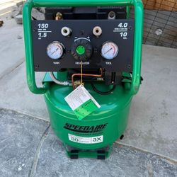 New speedaire compressor 10 gallons super quiet asking $380 