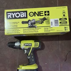 Ryobi Angle Grinder And Drill /Battery