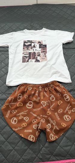 Christian Dior T-Shirt and Shorts Set size M