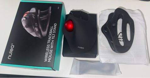 Brand New Nulea Wireless Trackball Mouse with Tilt Stand