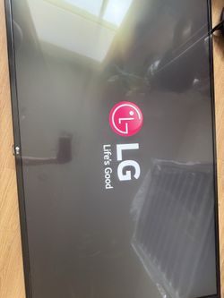 55 inch LG TV and FireTV Alexa cube